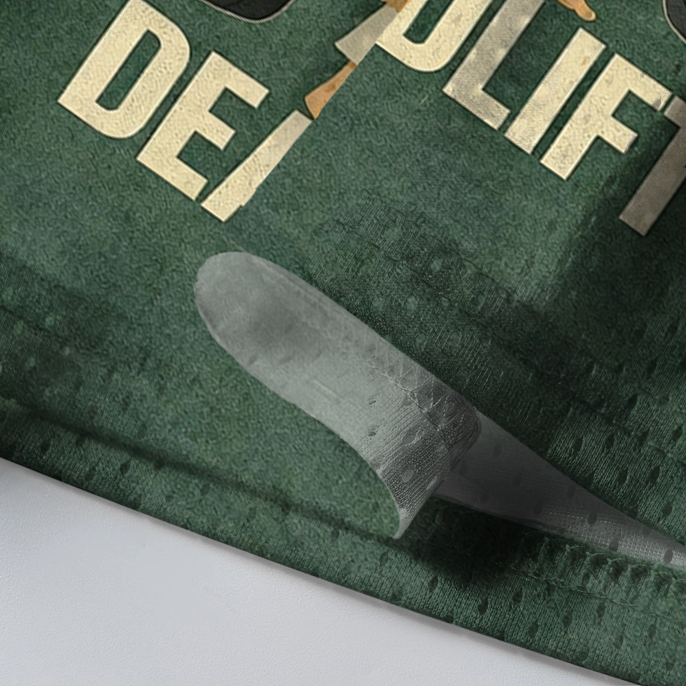 Baddiecat Funny Jesus Weightlifting Mesh Jersey