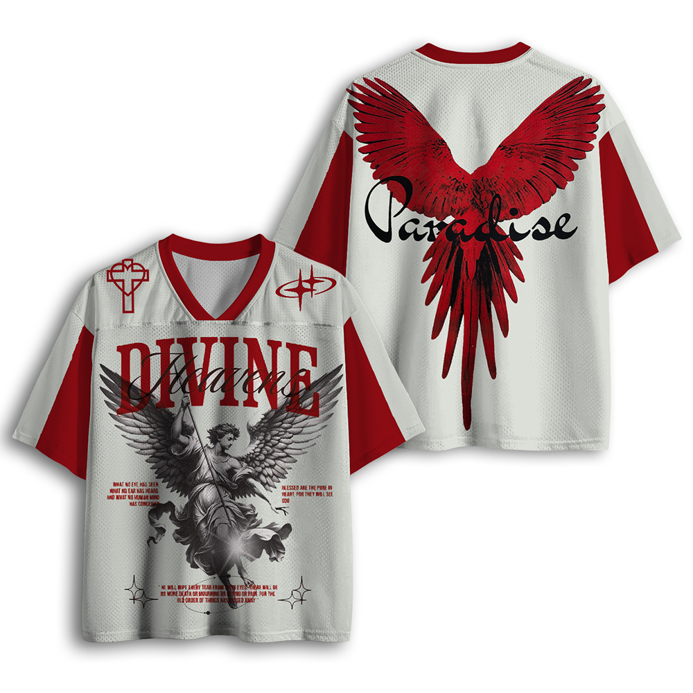 Baddiecat Paradise Angle Mesh Jersey