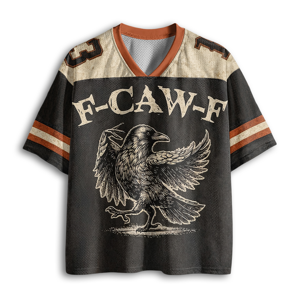 Baddiecat F-Caw-F Crow Mesh Jersey