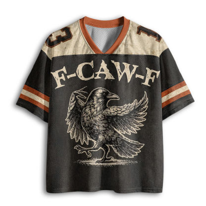 Baddiecat F-Caw-F Crow Mesh Jersey