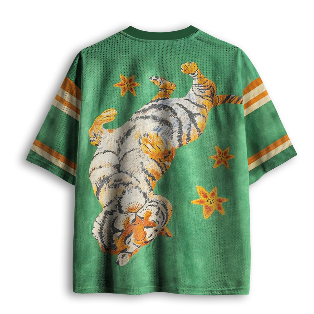 Baddiecat Lazy Cat Mesh Jersey