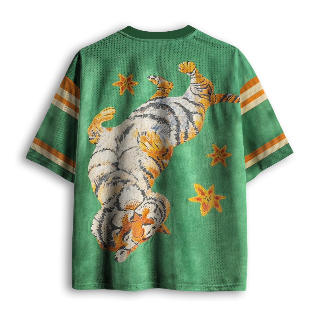 Baddiecat Lazy Cat Mesh Jersey