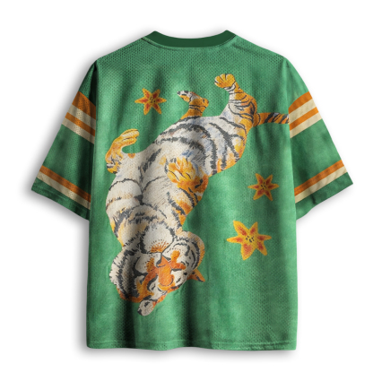 Baddiecat Lazy Cat Mesh Jersey