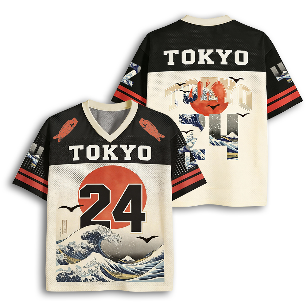 Baddiecat Japanese Style Tokyo Mesh Jersey