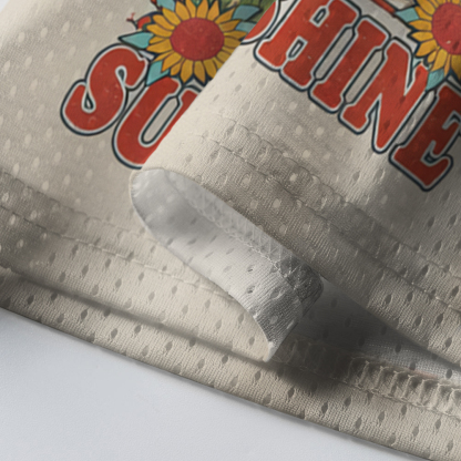 Baddiecat Good Day Sunshine Mesh Jersey