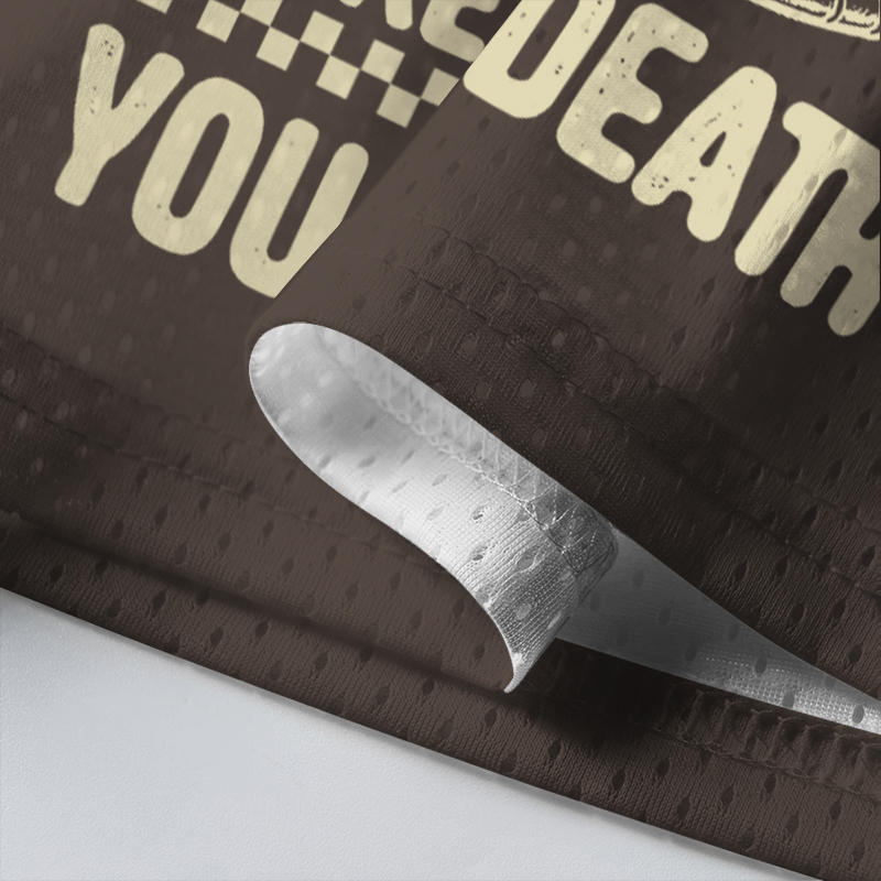 Baddiecat Live Weird Fake Your Death Funny Possum  Mesh Jersey