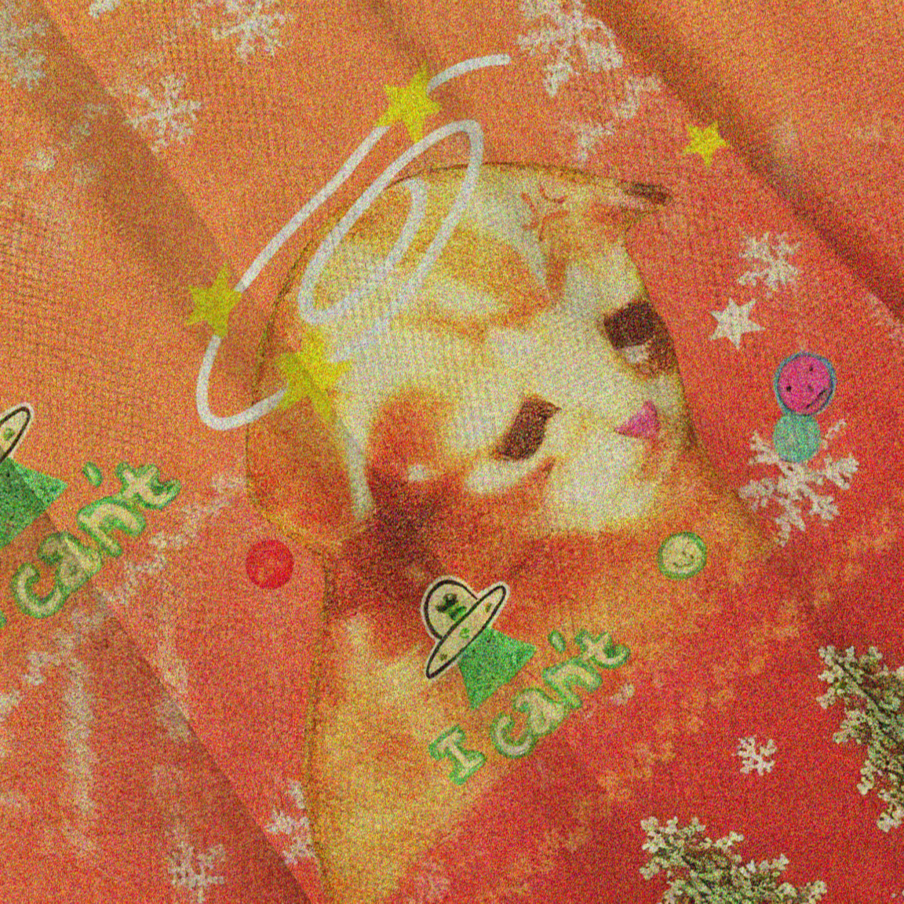 Baddiecat I Can't Kitten Christmas Ugly Sweatshirt