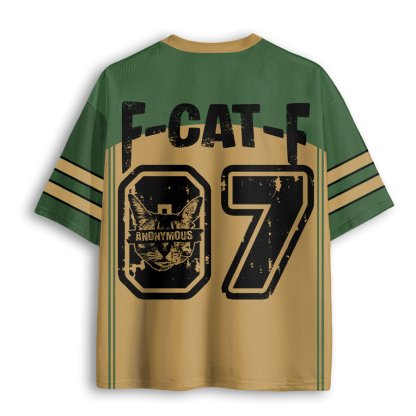 Baddiecat The Cat Anonymous Mesh Jersey