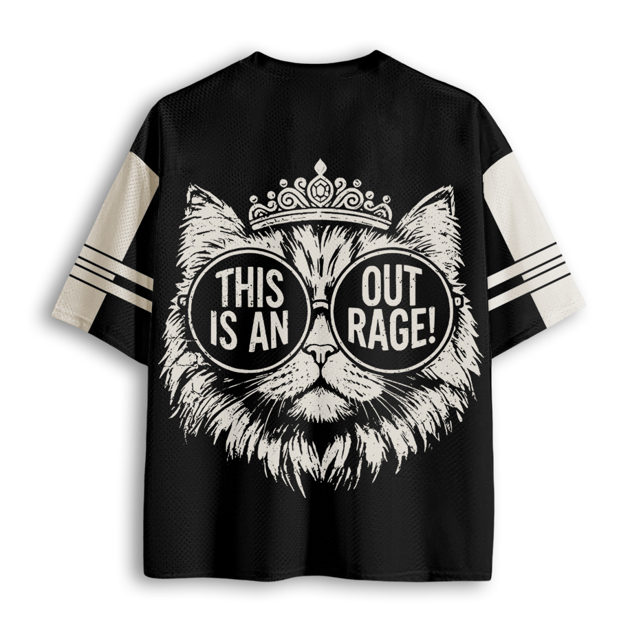 Baddiecat Princess Donut This Is An OUTRAGE Mesh Jersey