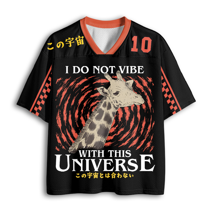 Baddiecat Japanese Giraffe Mesh Jersey