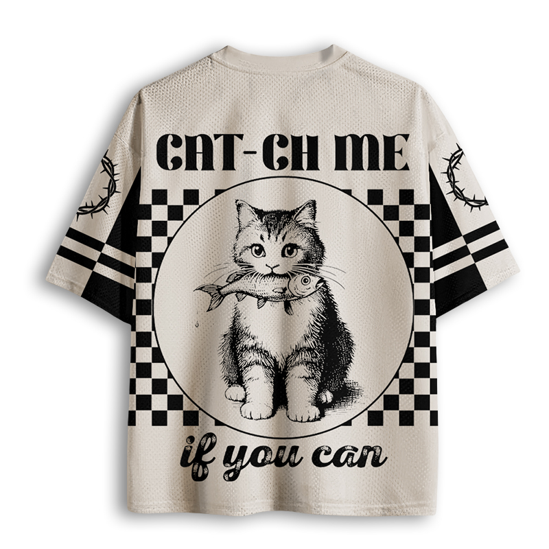 Baddiecat Catch Me If You Can Mesh Jersey