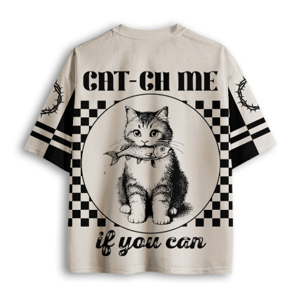 Baddiecat Catch Me If You Can Mesh Jersey