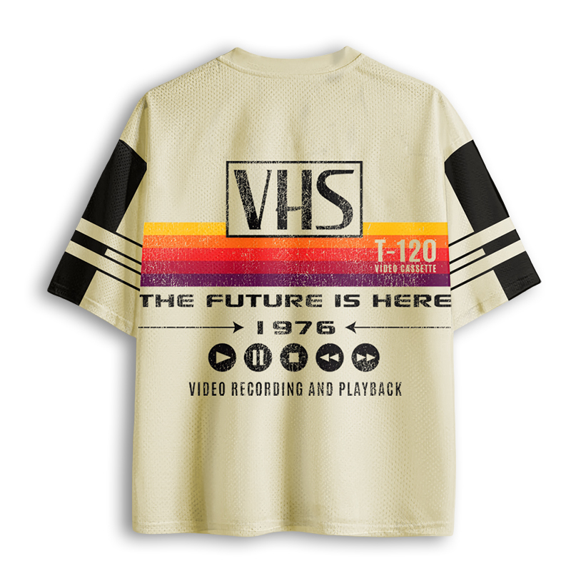 Baddiecat VHS The Future Is Here 1976 Worn Out Lts Mesh Jersey