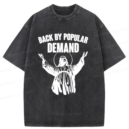 Baddiecat Return Jesus Washed T-shirt