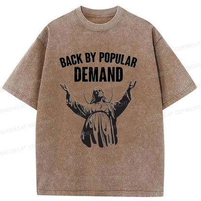 Baddiecat Return Jesus Washed T-shirt