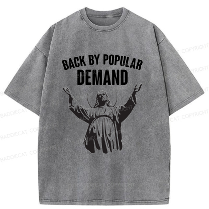 Baddiecat Return Jesus Washed T-shirt