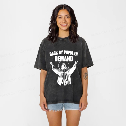 Baddiecat Return Jesus Washed T-shirt