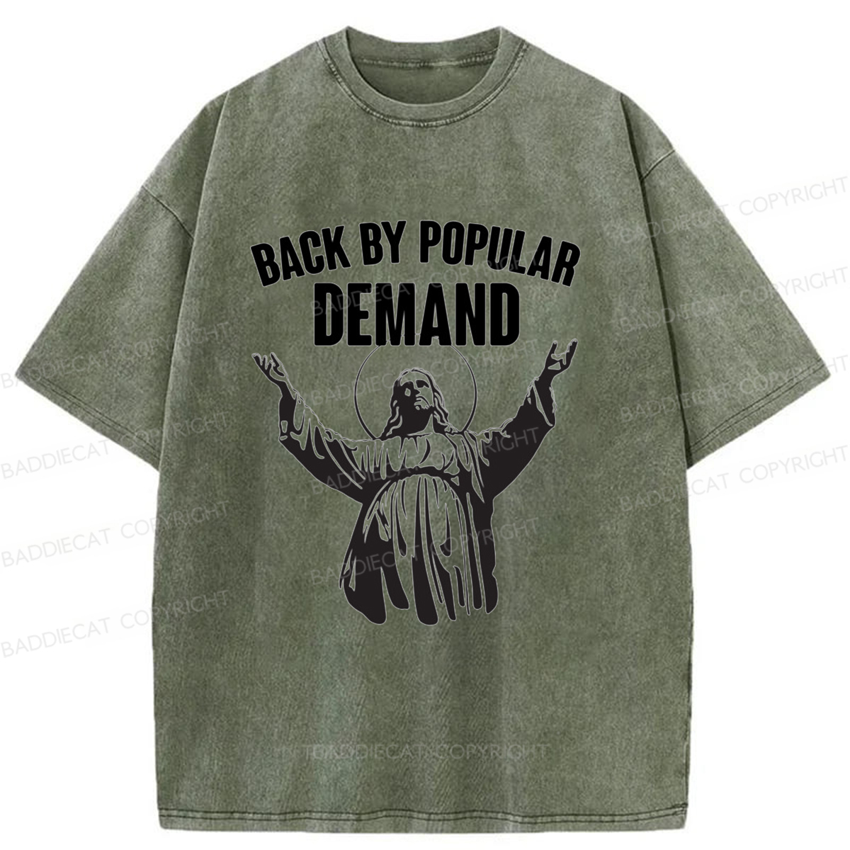 Baddiecat Return Jesus Washed T-shirt