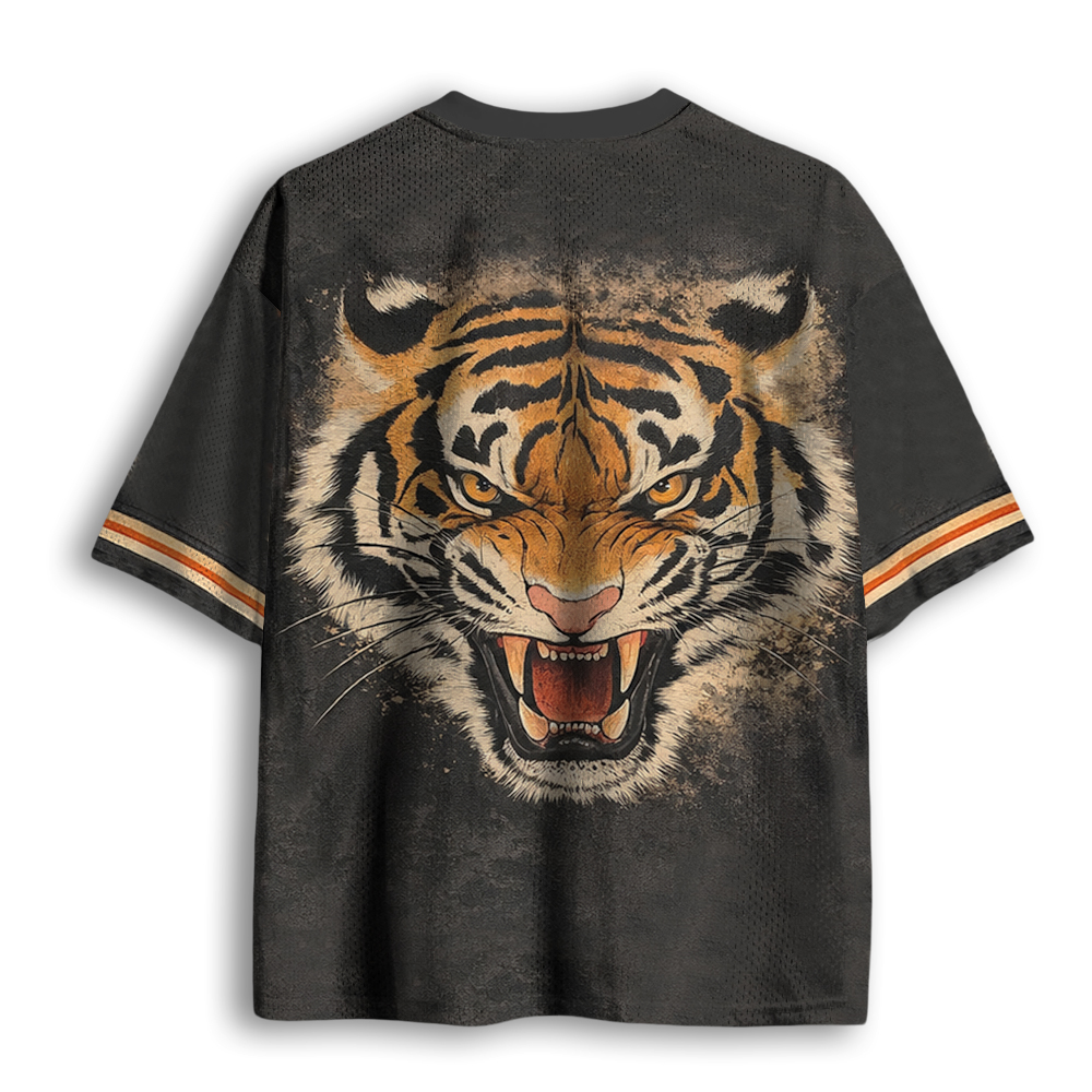 Baddiecat Vintage Tiger Mesh Jersey