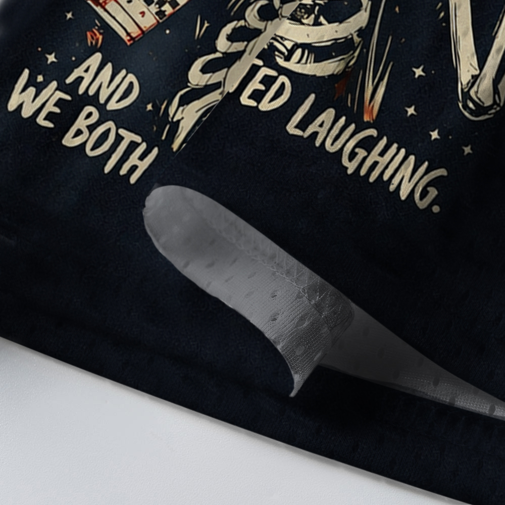 Baddiecat I Asked Myself If I'm Okay Skeleton Mesh Jersey