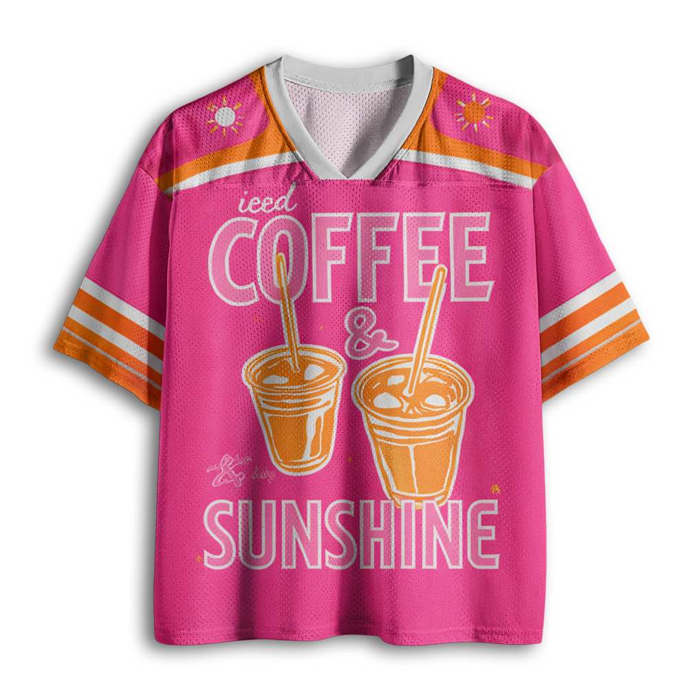 Baddiecat Iced Coffee And Sunshine Mesh Jersey