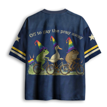 Baddiecat Off To LGBTQ Pride Mesh Jersey