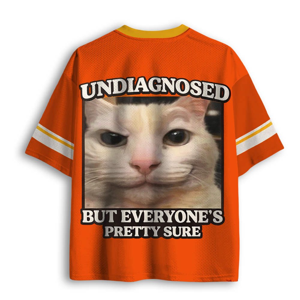 Baddiecat Undiagnosed But Everyone's Pretty Sure Mesh Jersey