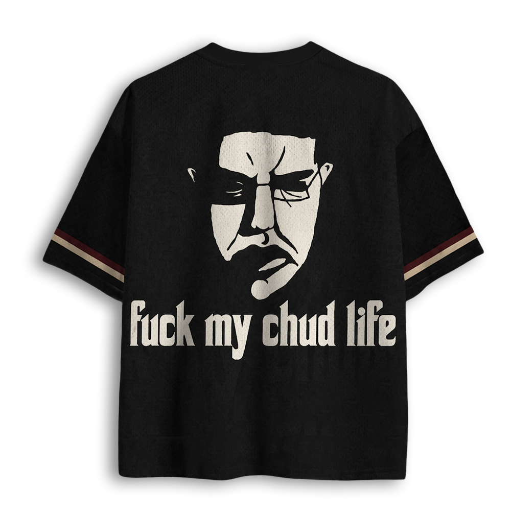 Baddiecat Fuck My Chud Life Mesh Jersey