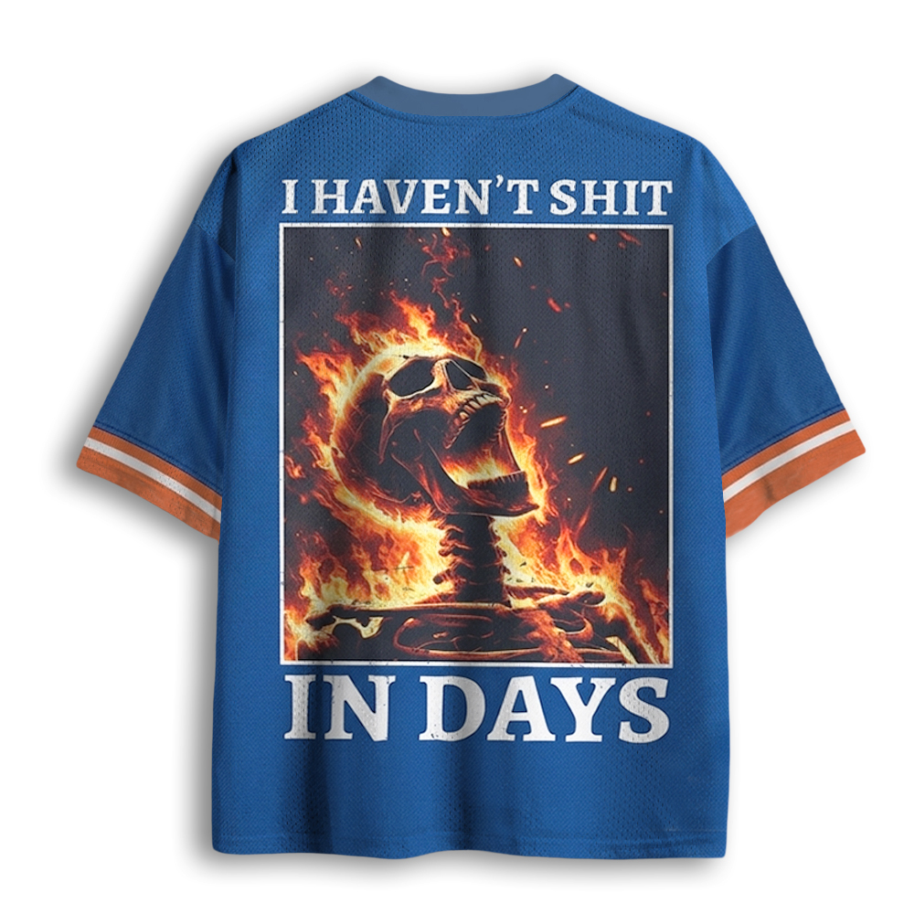 Baddiecat I Haven't Shit In Days Mesh Jersey