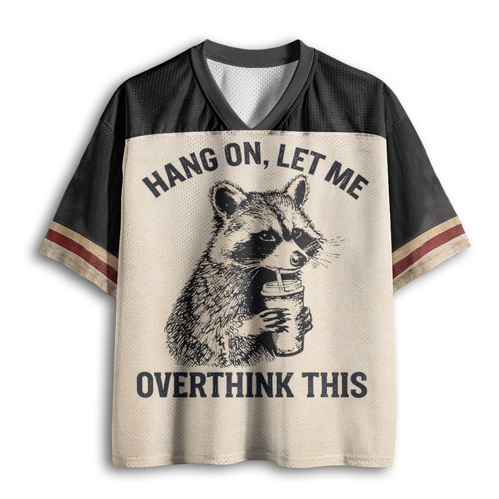 Baddiecat Hang On Let Me Overthink This Mesh Jersey