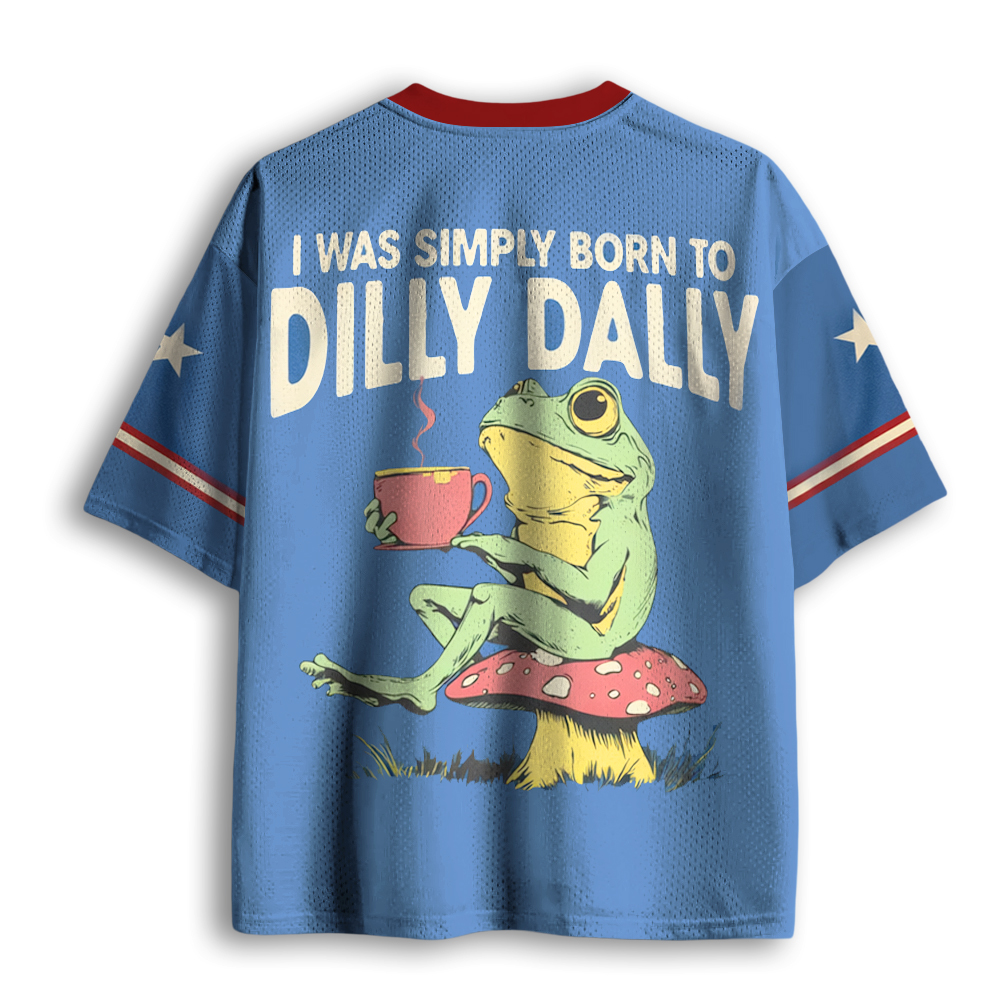 Baddiecat Born To Dilly Dally Mesh Jersey