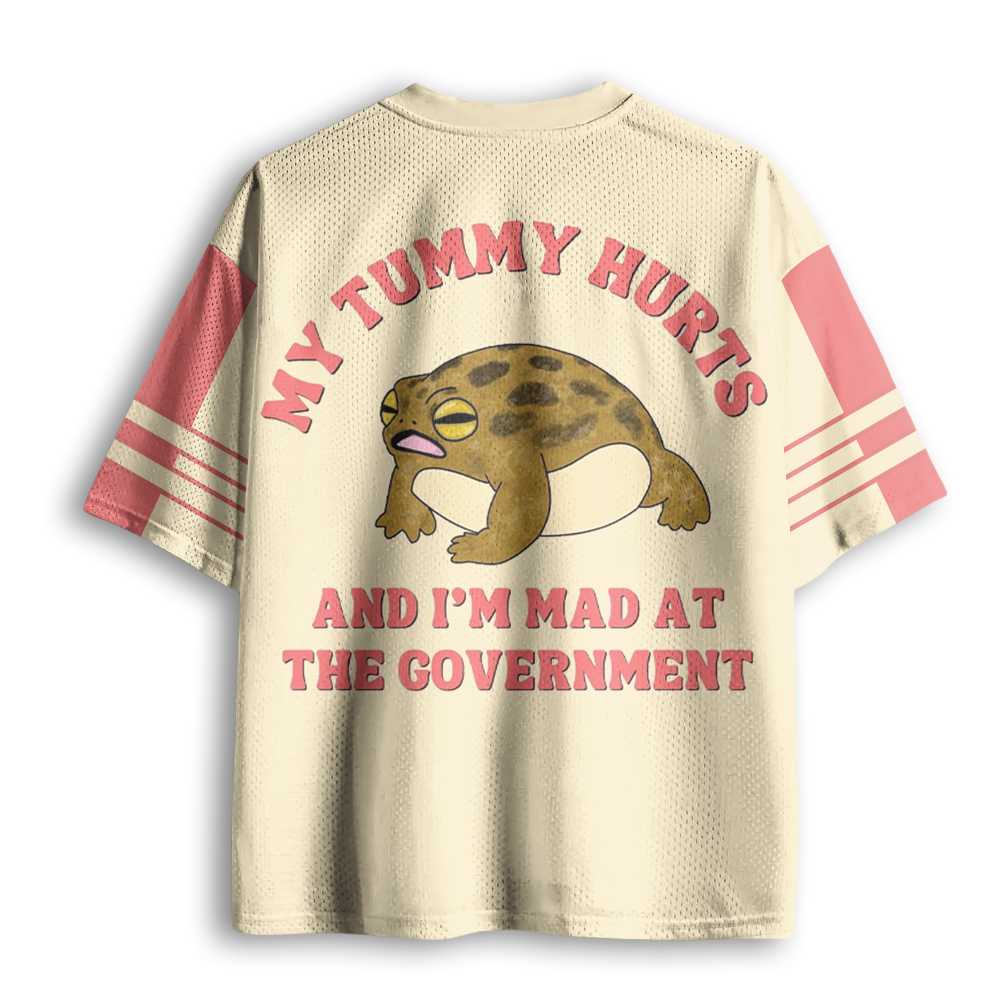 Baddiecat Angry Frog Mesh Jersey