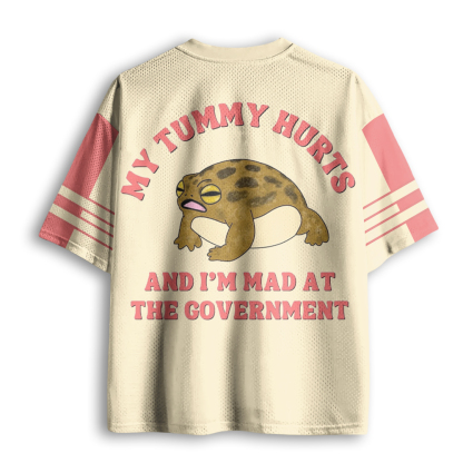 Baddiecat Angry Frog Mesh Jersey