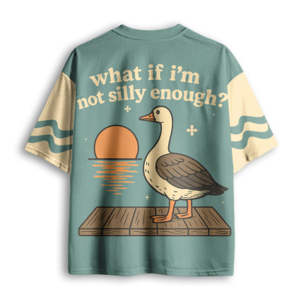 Baddiecat What If I'm Not Silly Enough Mesh Jersey