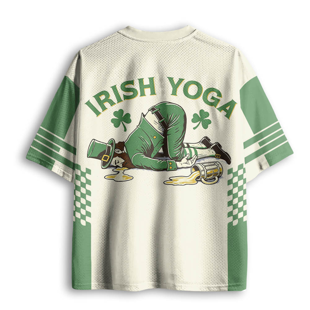 Baddiecat Irish Yoga Mesh Jersey