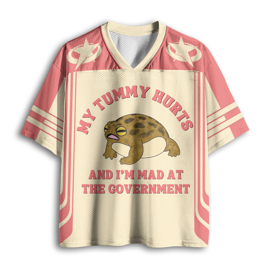 Baddiecat Angry Frog Mesh Jersey