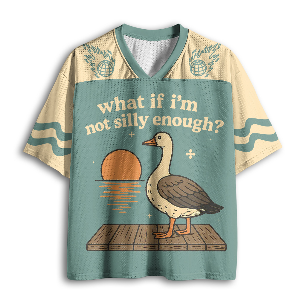 Baddiecat What If I'm Not Silly Enough Mesh Jersey