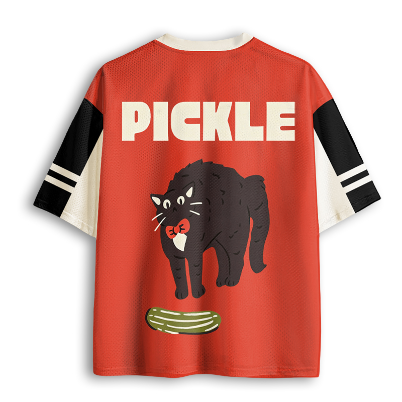 Baddiecat Pickl Cat Mesh Jersey