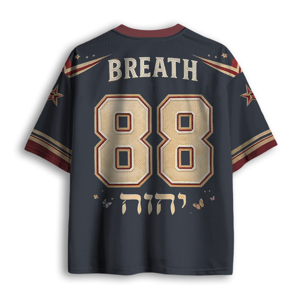 Baddiecat Yahweh Breath Mesh Jersey