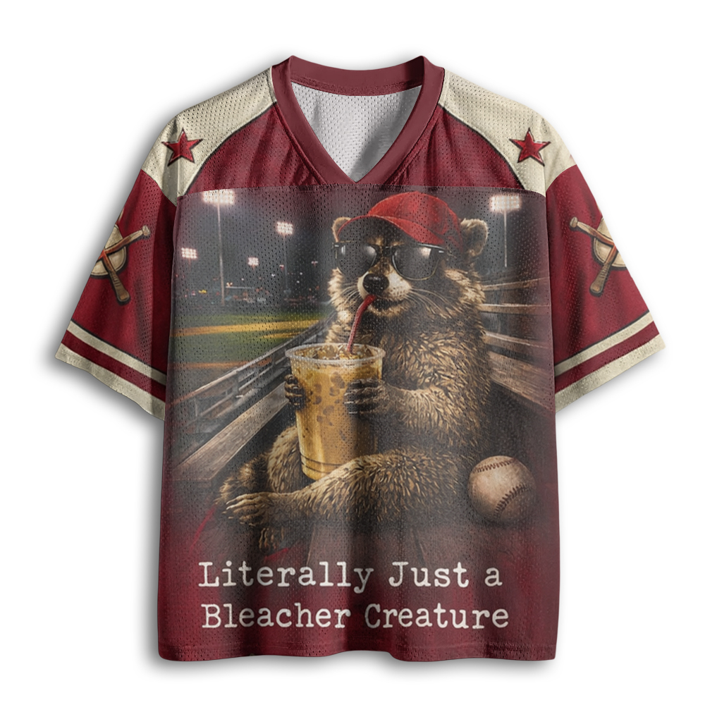 Baddiecat Literally Just a Bleacher Creature Mesh Jersey