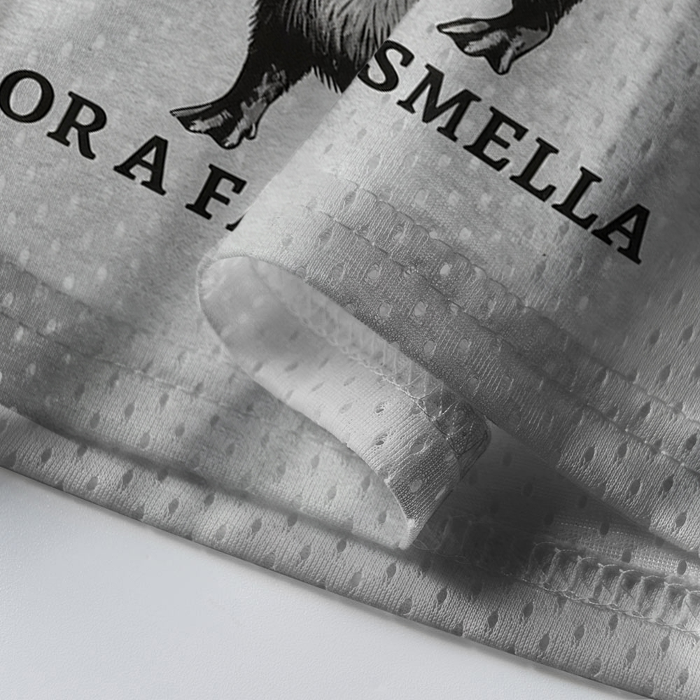 Baddiecat Smart Fella Capybara Mesh Jersey