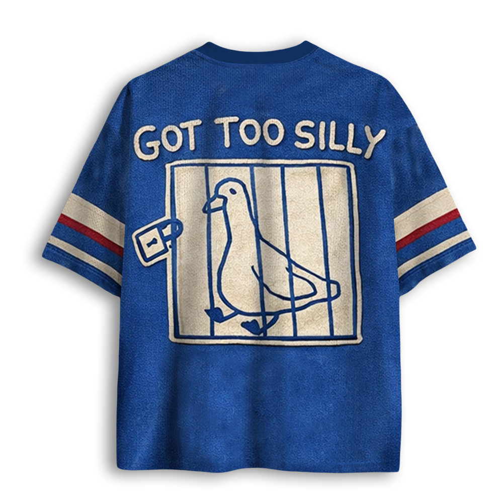 Baddiecat Got Too Silly Mesh Jersey