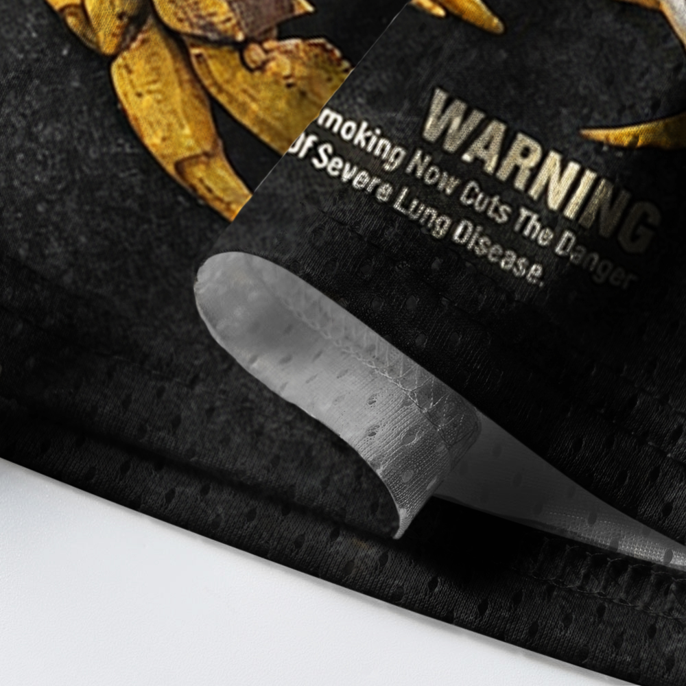 Baddiecat Smoking Kills Crab Mesh Jersey