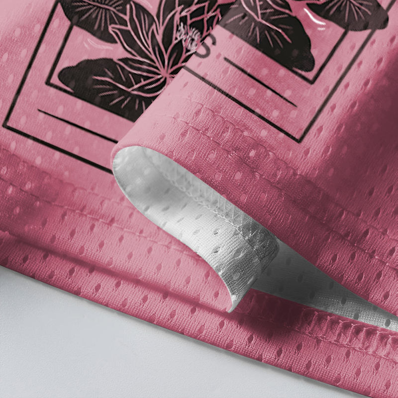 Baddiecat Cute Frog Love Happy Anniversary Valentines day Mesh Jersey