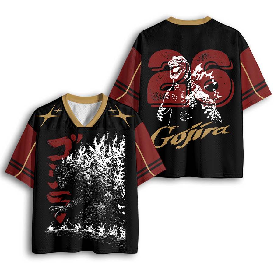 Baddiecat Japanese Gojira Mesh Jersey