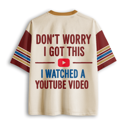 Baddiecat Funny Dad Mesh Jersey