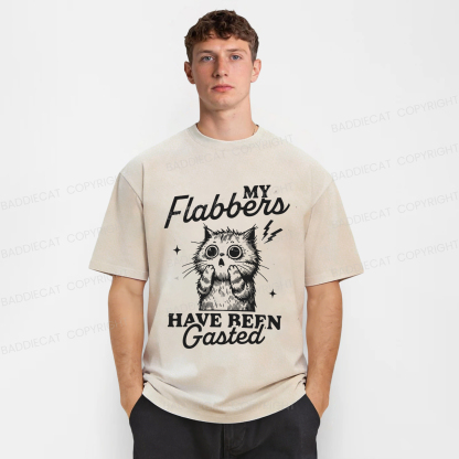 Baddiecat Stiff-faced Kitten Washed T-shirt