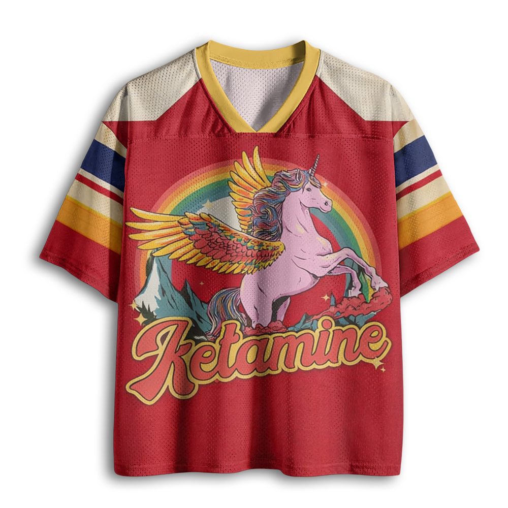 Baddiecat Ketamine Horse Mesh Jersey