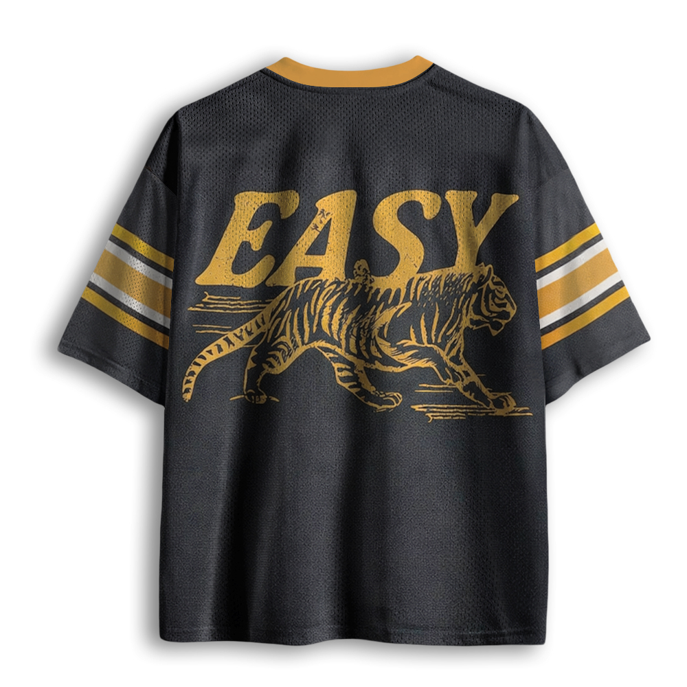 Baddiecat Easy Tiger Mesh Jersey