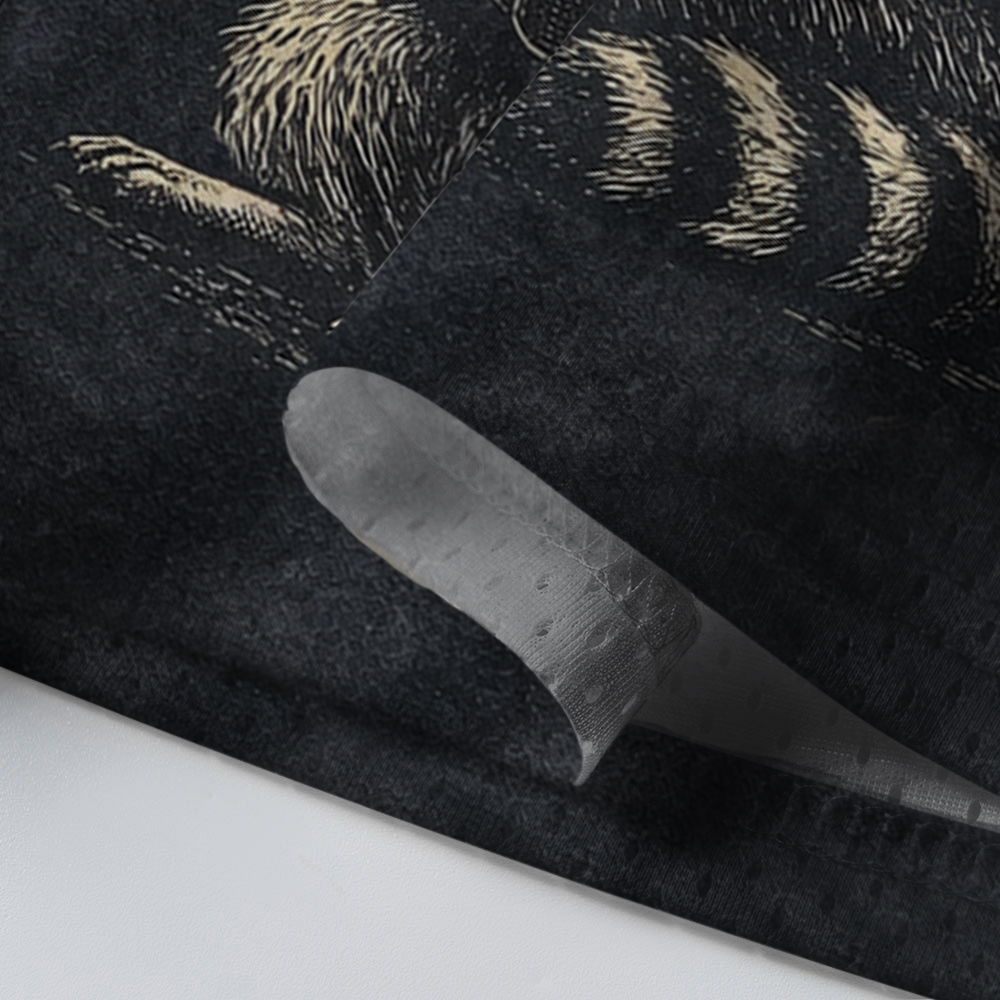 Baddiecat Funny Raccoon Mesh Jersey